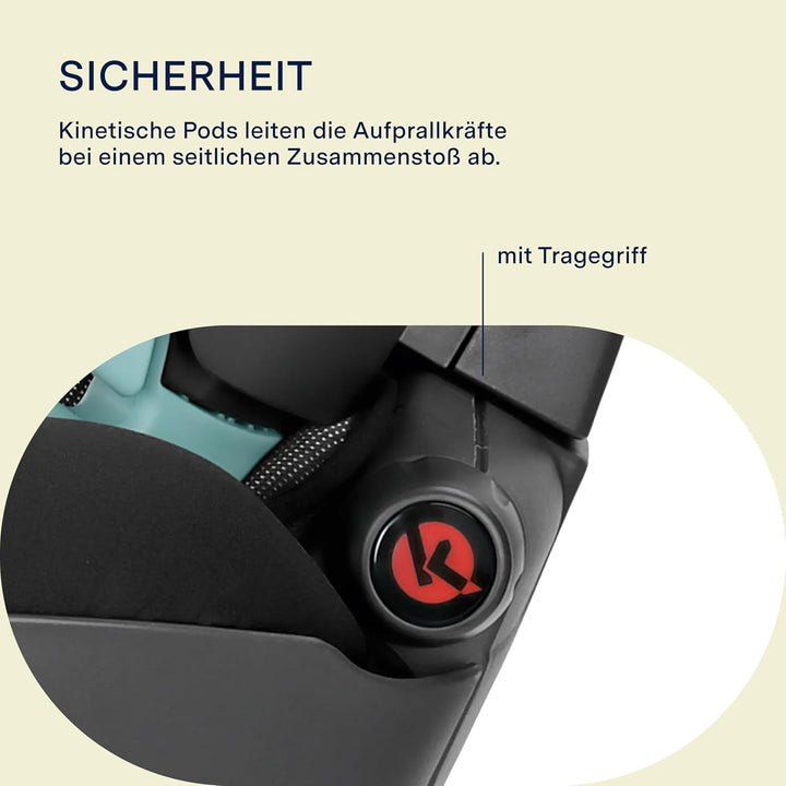 PEG Viaggio Flex Autositz ISOFIX mit fortschrittlicher Technologie, verstellbar, klappbar, verstärkt