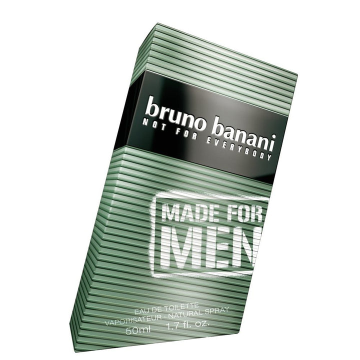 bruno banani Made for Men Eau de Toilette Natural Spray, 50 ml 50 ml (1er Pack), 50 ml (1er Pack)