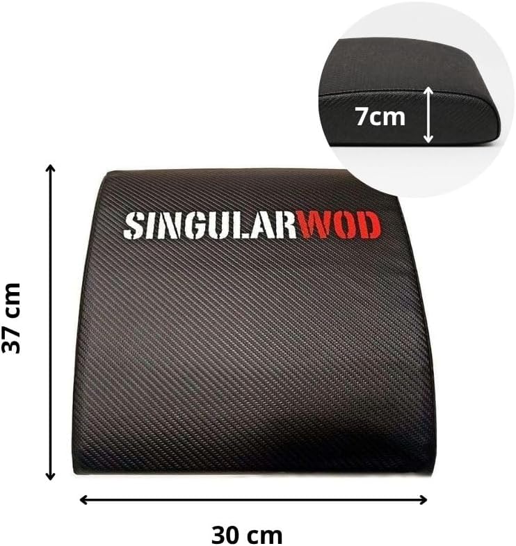 SINGULARWOD AB-Mat CORE Bauchmuskelkissen für zu Hause, Bauchmuskel-Trainingsmatte, Gummi-Schaumstof