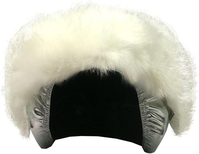 Coolcasc Herren Exclusive-Silver White Fur, Silber, One Size