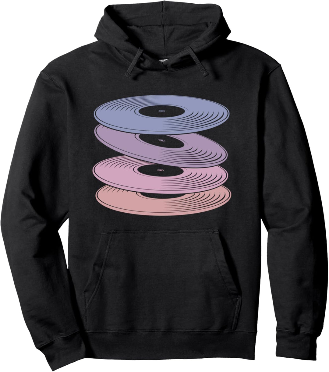 Retro Musik CD Geschenk Disko 90er Pullover Hoodie