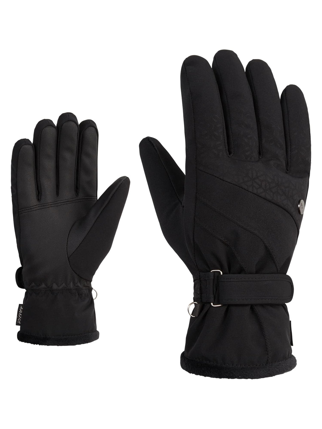 Ziener Damen Kasa Ski-Handschuhe/Wintersport | extra warm, atmungsaktiv, G-Loft 8 Schwarz, 8 Schwarz