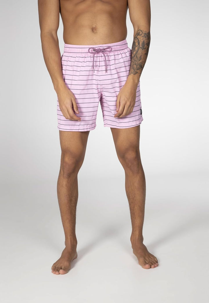 Protest Herren Beachshort Sharif XS Rosa (Pastel Pink), XS Rosa (Pastel Pink)
