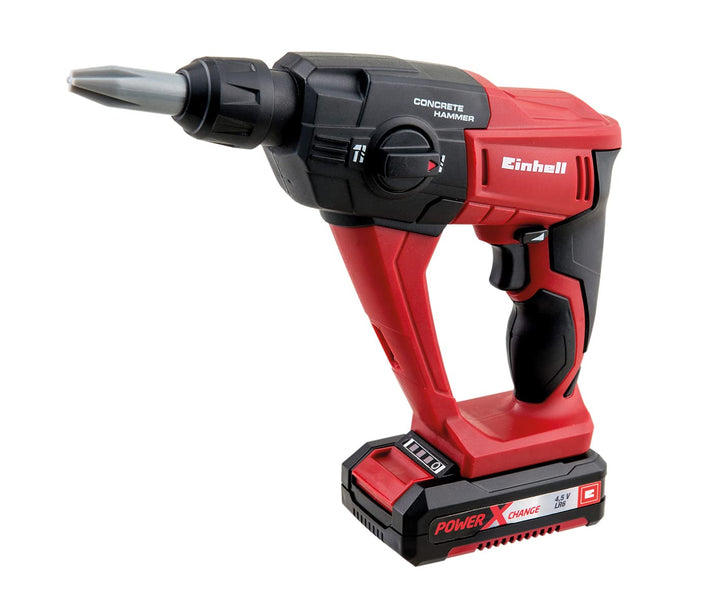 Happy People 41761 Einhell Kids Bohrhammer Bohrmaschine mit rotierendem Bohrer, mit Sound- und Licht