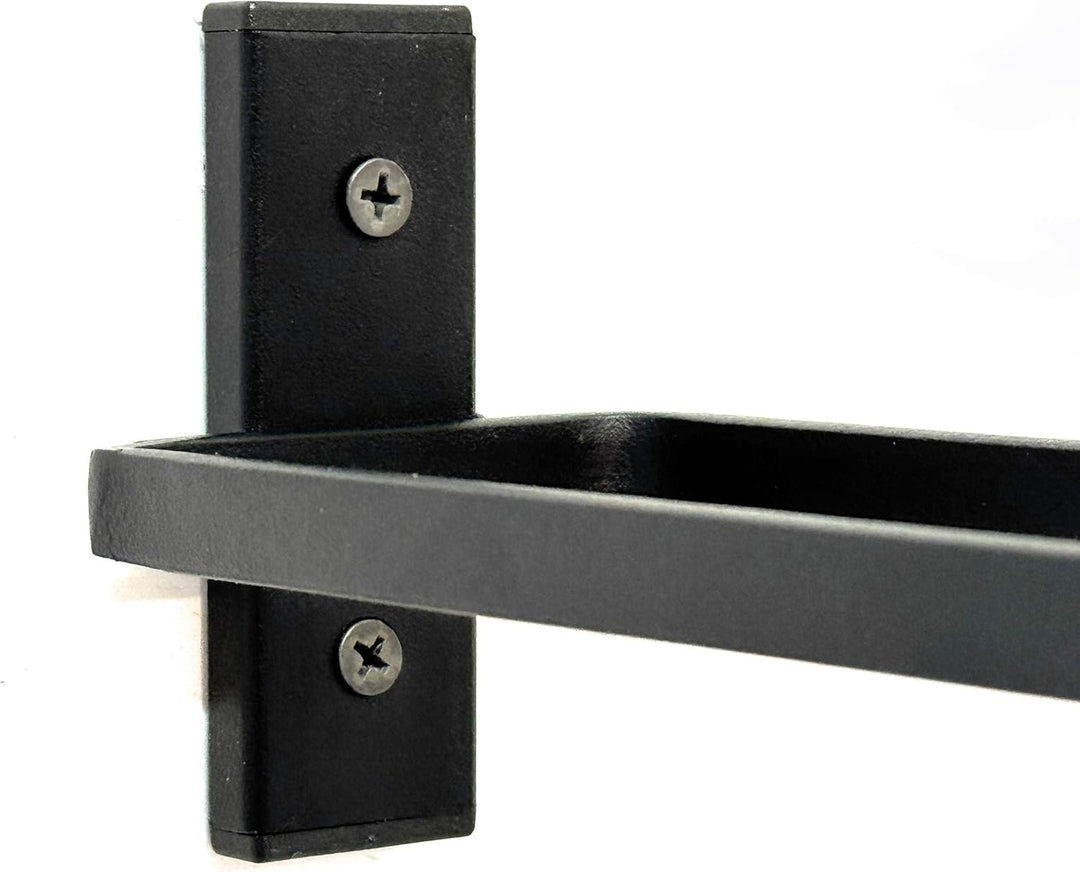 DanDiBo Weinregal Wand Metall Schwarz 3er Set Weinregal 96714 Weinhalter Flaschenregal Flaschenhalte
