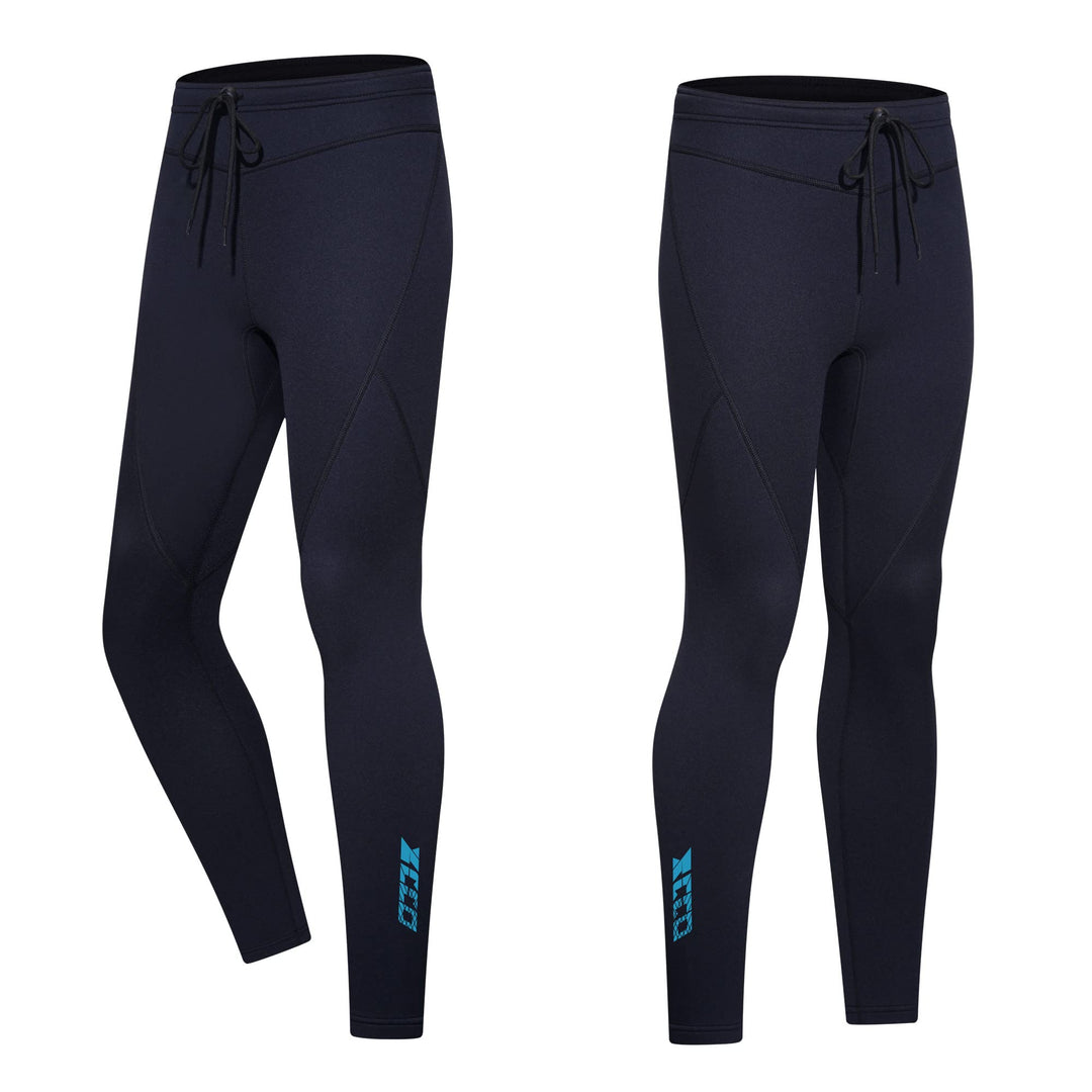 ZCCO Herren und Damen Neoprenhose, 1,5mm/3mmLange Neoprenhose, Tauchhose zum Surfen, Kajakfahren, Sc