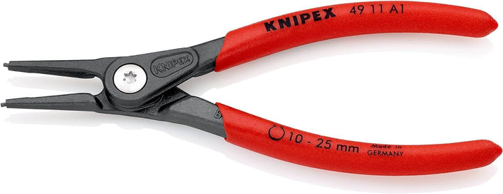 KNIPEX Präzisions-Sicherungsringzange für Aussenringe auf Wellen auf SB-Karte mit rutschhemmendem Ku
