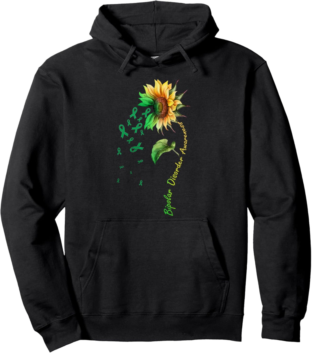 Bipolar Disorder Awareness Sonnenblume Pullover Hoodie