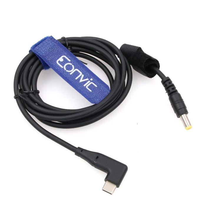 12V PD Rechteckiger USB Typ C auf 5.5x2.5mm DC Netzkabel für Blackmagic BMCC Kamera Video Assist Mon