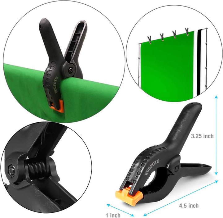 Regalhalter-Set, verstellbar, 2 x 3 m, für Portrait, Produktfotografie und Videoaufnahme, mit Traget