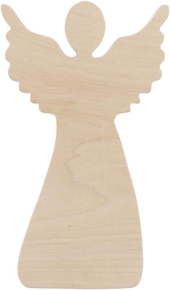 HOFMEISTER® Deko-Engel aus Holz, Weihnachtsdeko, Fensterdeko, Holzengel, als Glücksbringer oder Gesc
