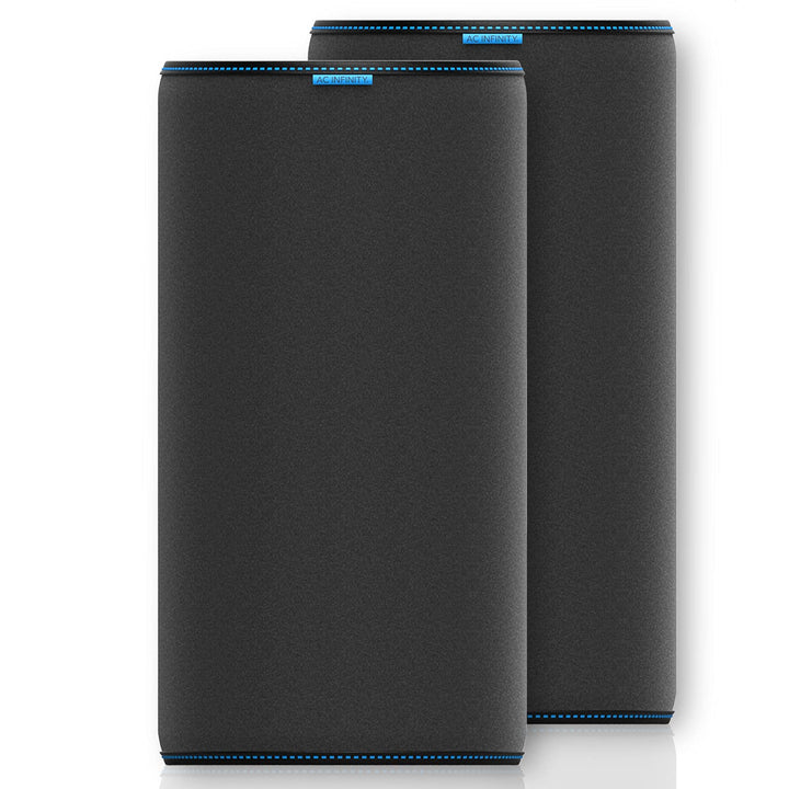 AC Infinity Vorfiltertuch 250 mm – 2er-Pack Ersatztücher, passend für 250 mm Aktivkohlefilter zur Ge