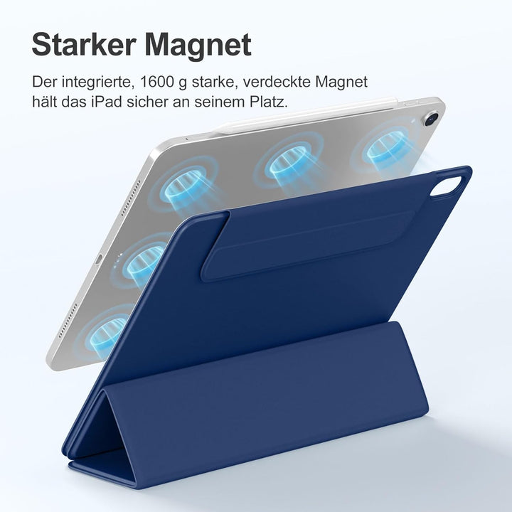Maledan Magnetisch Hülle für iPad A16 11/10 Generation (2025 11 Zoll/ 2022 10.9 Zoll), Magnetbefesti