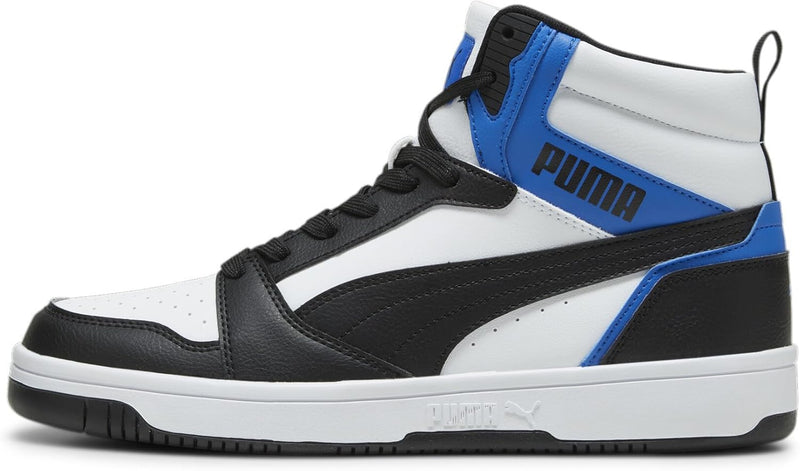 PUMA Unisex Rebound V6 Sneaker 40 EU Puma Black Puma White Puma Team Royal, 40 EU Puma Black Puma Wh