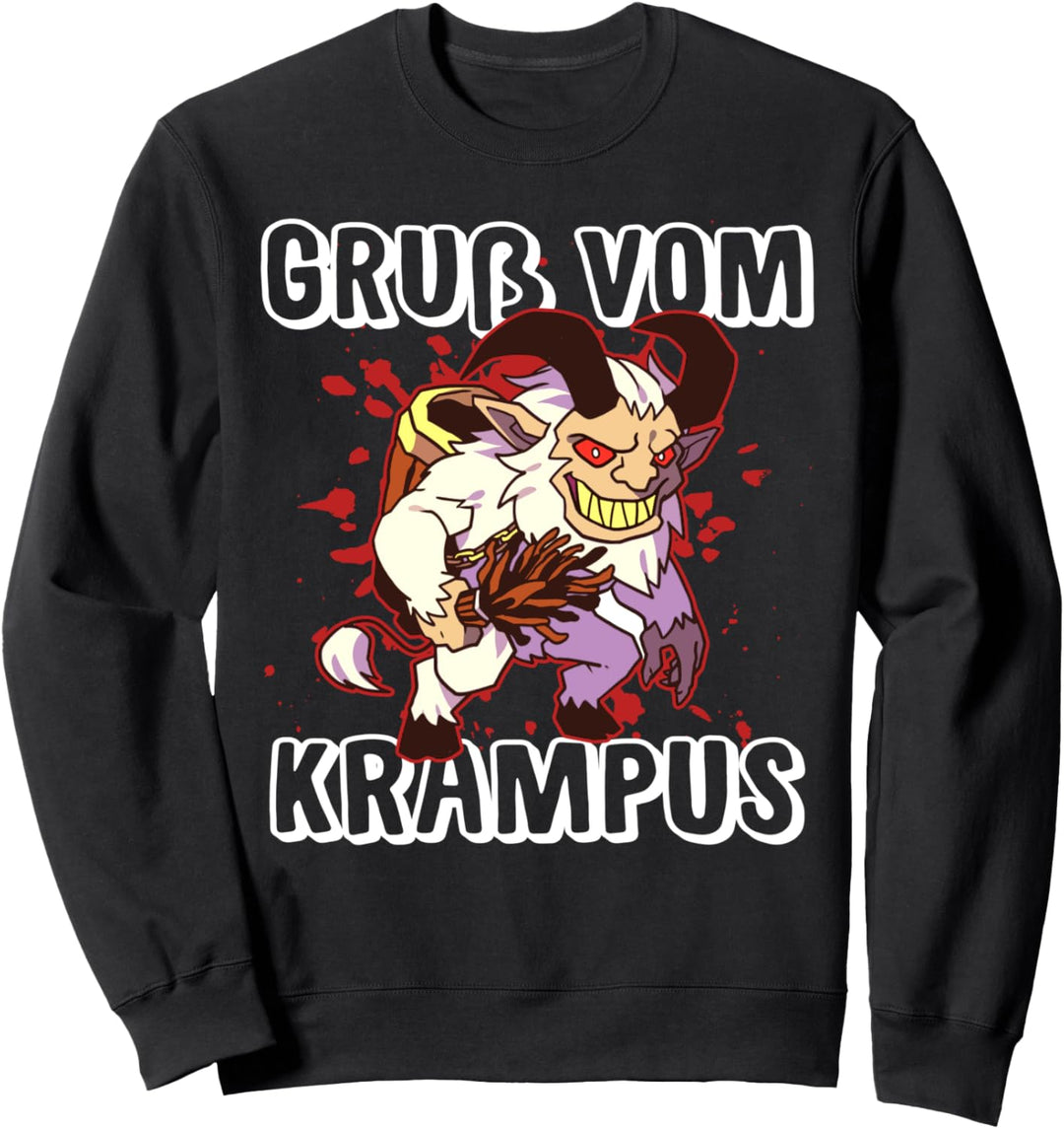 Gruss vom Krampus I Weihnachten Geschenk Sweatshirt