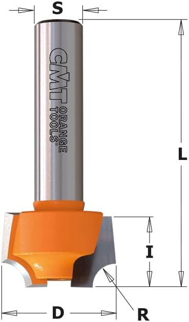CMT ORANGE TOOLS 911.040.11 - NUTFRÄSER HM S=8 D=4X10