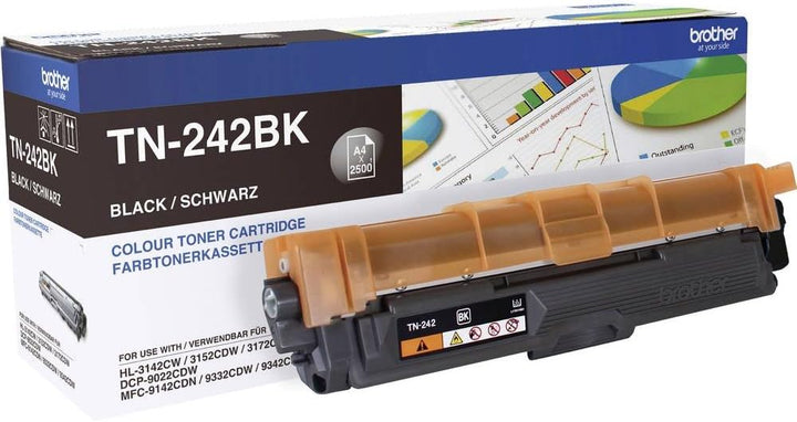 Brother TN242BK Original Tonerkassette TN-242BK schwarz (für Brother HL-3142CW, HL-3152CDW, HL-3172C