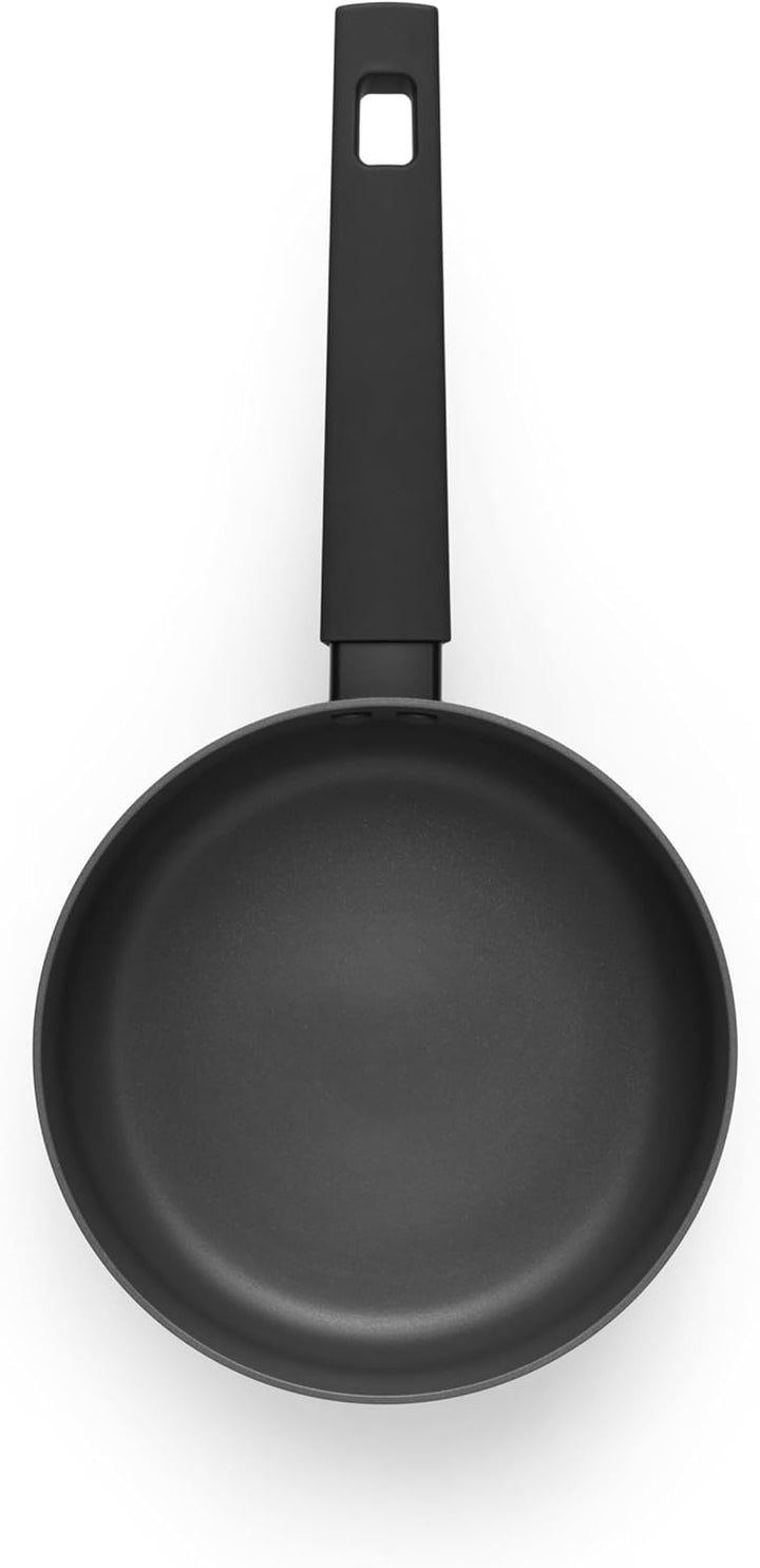 Russell Hobbs RH02840EU7 18cm Non-Stick Saucepan – Induction Pan, Tempered Glass Lid & Steam Vent, H