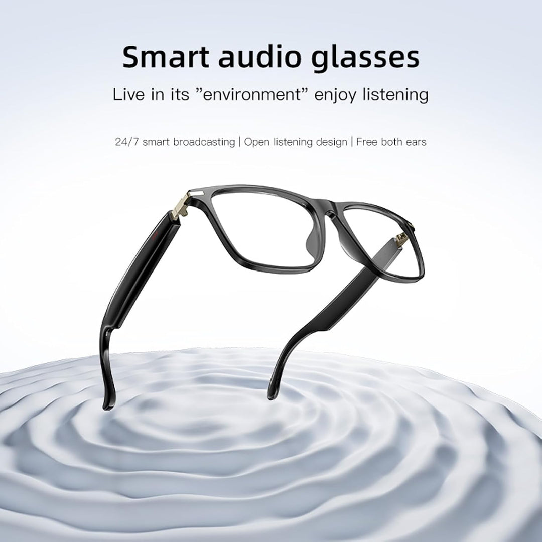 Smart-Brillen-Übersetzer, KI-Übersetzungsbrille mit Unterstützung für 160 Sprachen, Bluetooth-Smart-