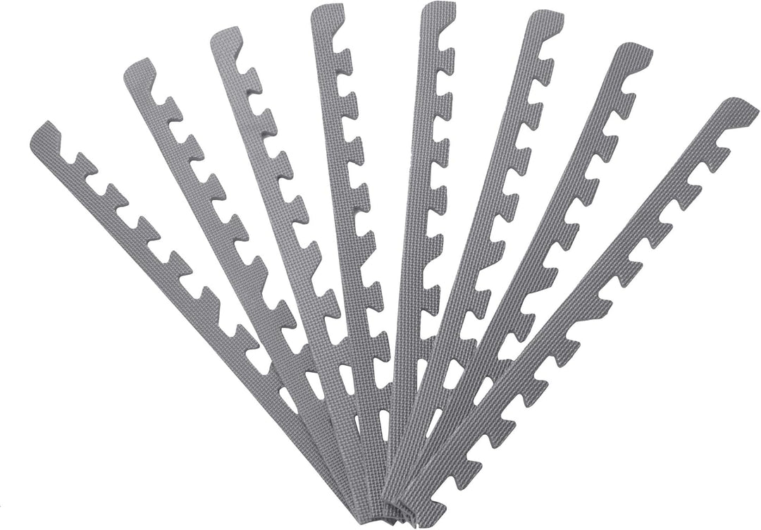 Sporttrend 24® 18 Schutzmatten + 36 Randstücke in schwarz und weiteren Farben 30x30x1 cm | Bodenschu