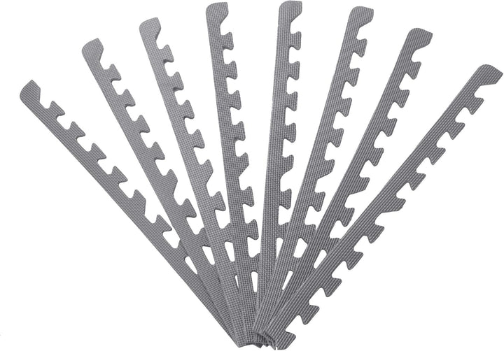 Sporttrend 24® 18 Schutzmatten + 36 Randstücke in schwarz und weiteren Farben 30x30x1 cm | Bodenschu