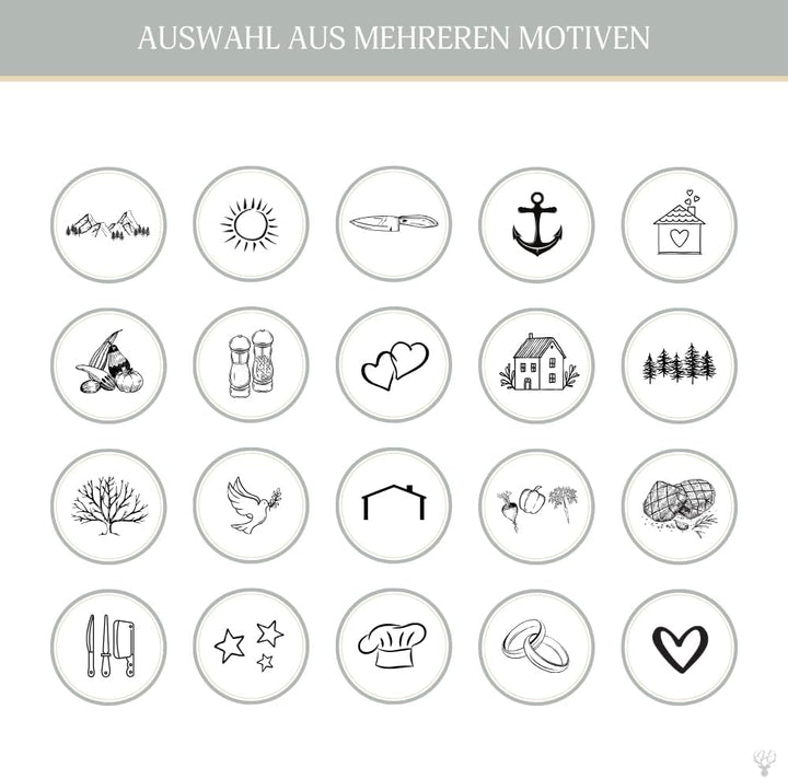 HOFMEISTER® Premium Schneidebrett Holz, Personalisierte Geschenke für Männer - Hochzeitsgeschenk - G
