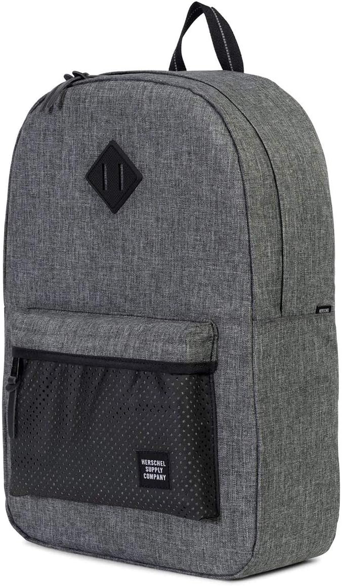 Herschel Heritage Backpacks Classic 21L - Tagesrucksack Raven Crosshatch Grey, Raven Crosshatch Grey