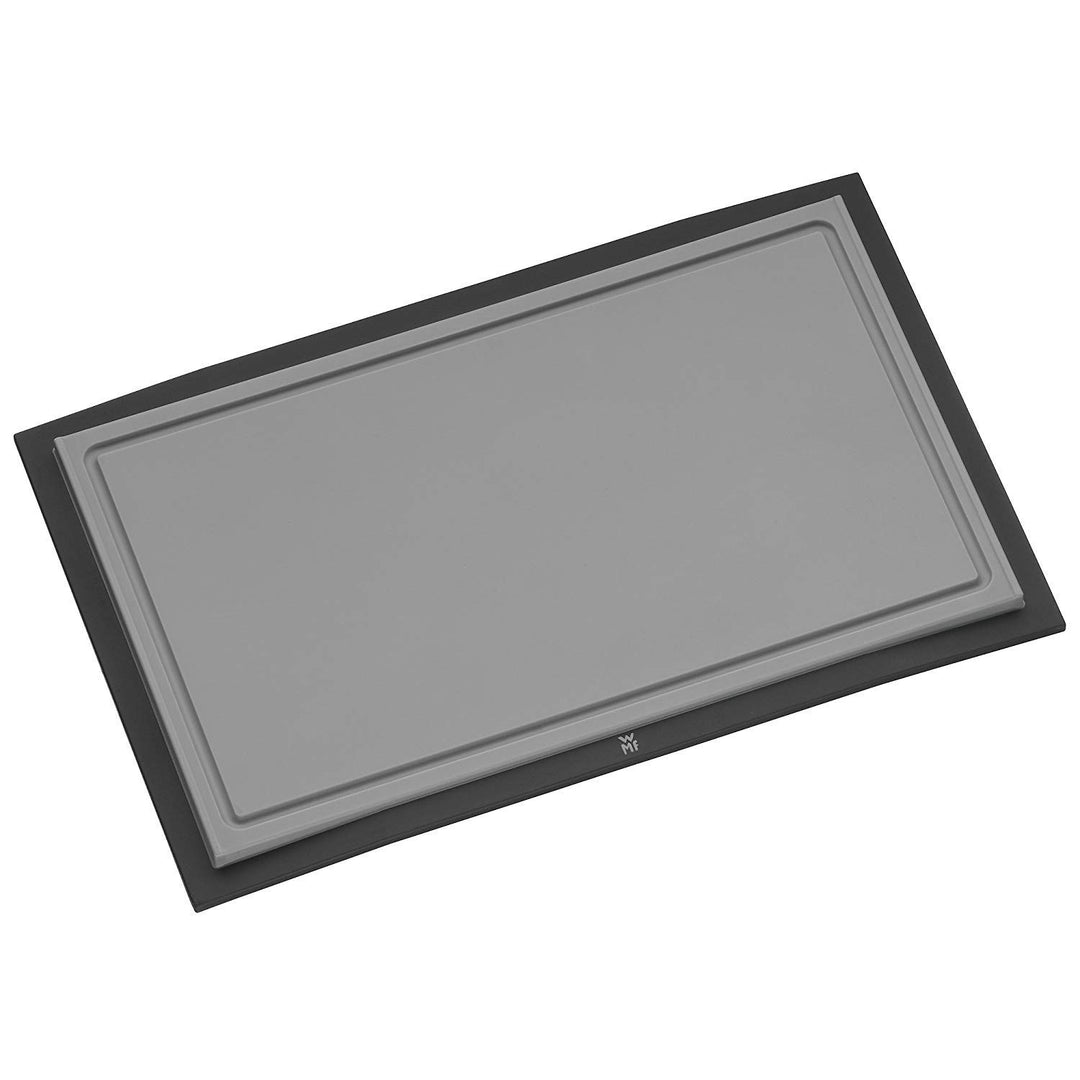 WMF Touch Schneidebrett Kunsstoff 32 x 20 cm, Tranchierbrett mit Saftrille, Küchenbrett klingenschon