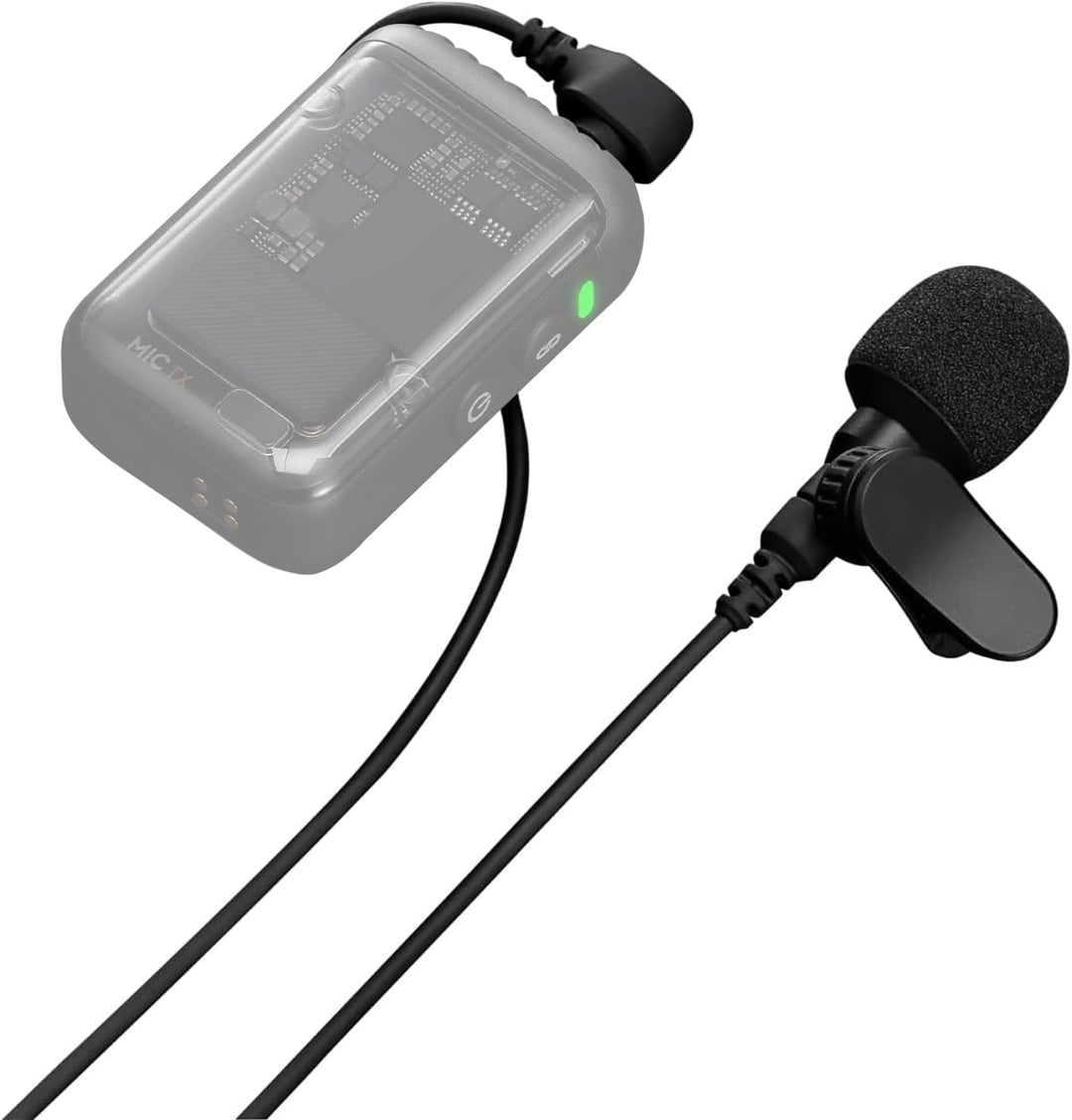 INSYOO Original Lavalier Mikrofon für DJI Mic/Mic 2 – Kompaktes Design mit Präziser Neigungseinstell