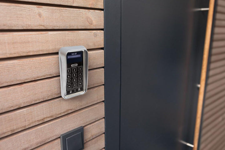 ABUS HomeTec Pro Tastatur-Sichtschutz CSS3000 S - f Silber Tastatur-Sichtschutz, Silber Tastatur-Sic