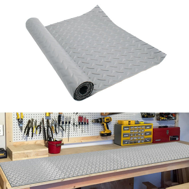 Werkbankmatte 40x120 cm rutschfeste Tischunterlage 2mm dick Arbeitsmatte Thekenmatte für Handwerk, H
