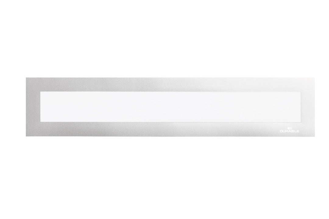 Durable Info-Rahmen Duraframe Magnetic Top (A3, Magnetrahmen für Überschriften) 5 Stück, silber, 498