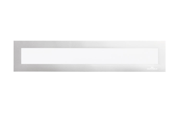 Durable Info-Rahmen Duraframe Magnetic Top (A3, Magnetrahmen für Überschriften) 5 Stück, silber, 498