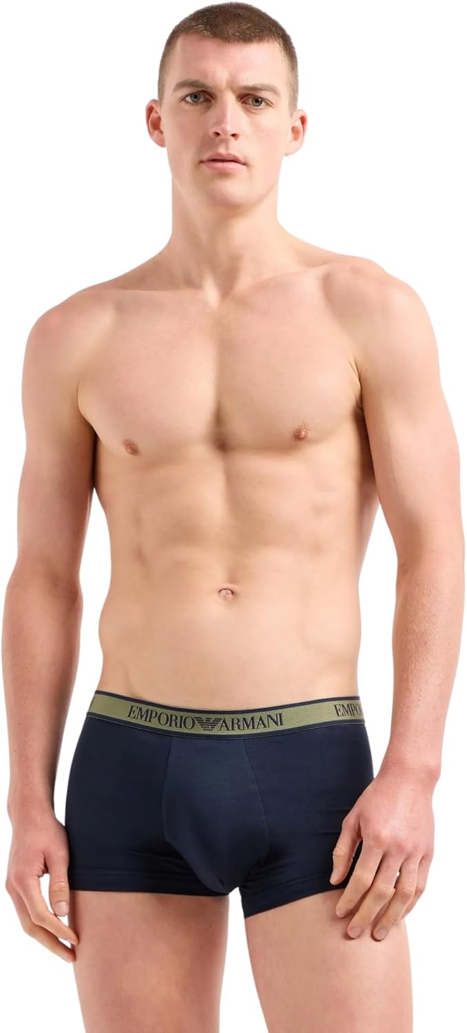 Emporio Armani Underwear-Slips/Boxershorts Herren M Blau, M Blau