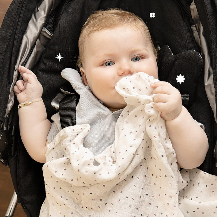 KOALA BABYCARE - Neugeborenes Musselin 80x80 cm - Packung mit 3 Stück - Neugeborenen-Baumwolldecke -