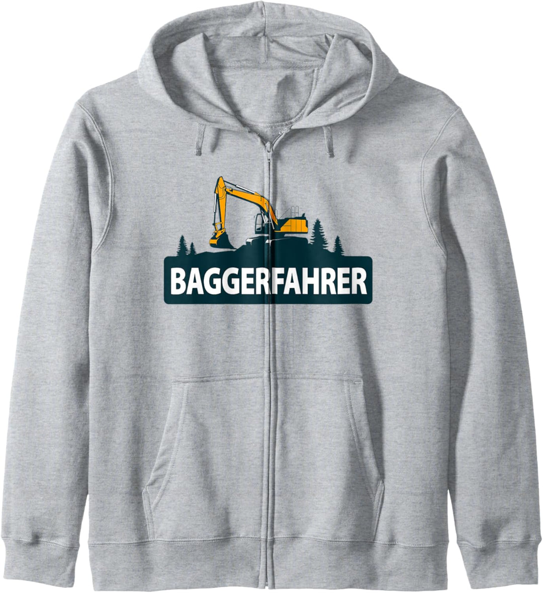 Baggerfahrer Bagger Baggerführer Kapuzenjacke