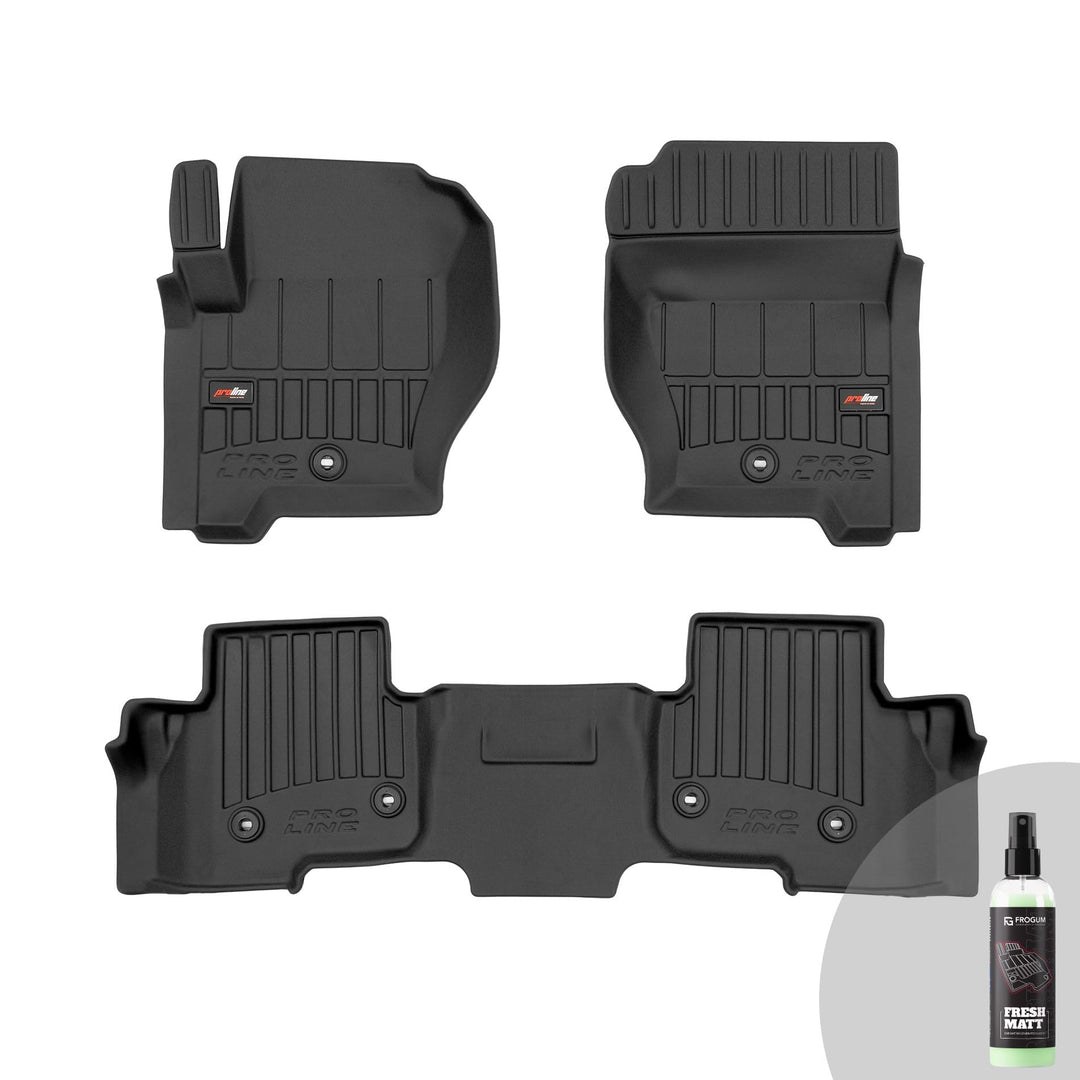 FROGUM ProLine 3D Gummimatten Exklusiven Auto Fussmatten Autofussmatten für Land Rover Discovery IV