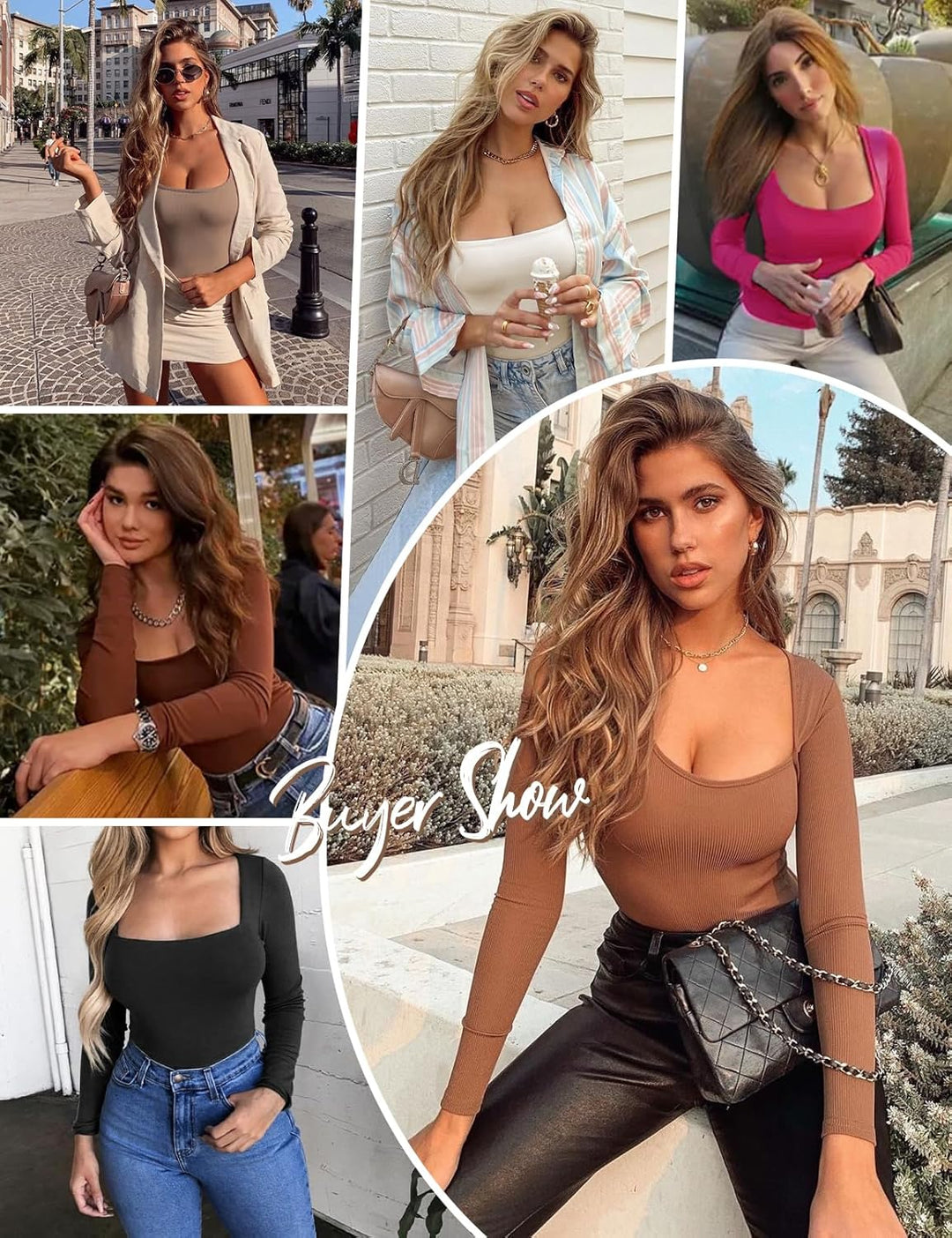 Svanco Body Damen Langarm Bodysuit Bauchweg Formende Shaping Body Shaper für Frauen Elegant Slimming
