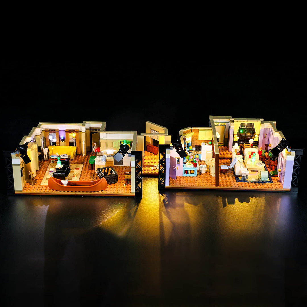 BRIKSMAX LED-Beleuchtungs-Set für LEGO Creator The Friends Apartments, kompatibel mit LEGO 10292 Bau