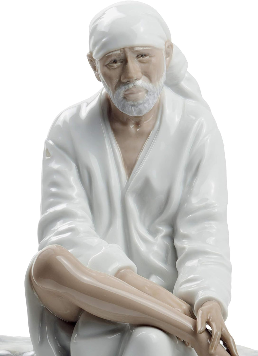 LLADRÓ Figur Sai Baba. Sai Baba. Porzellan.