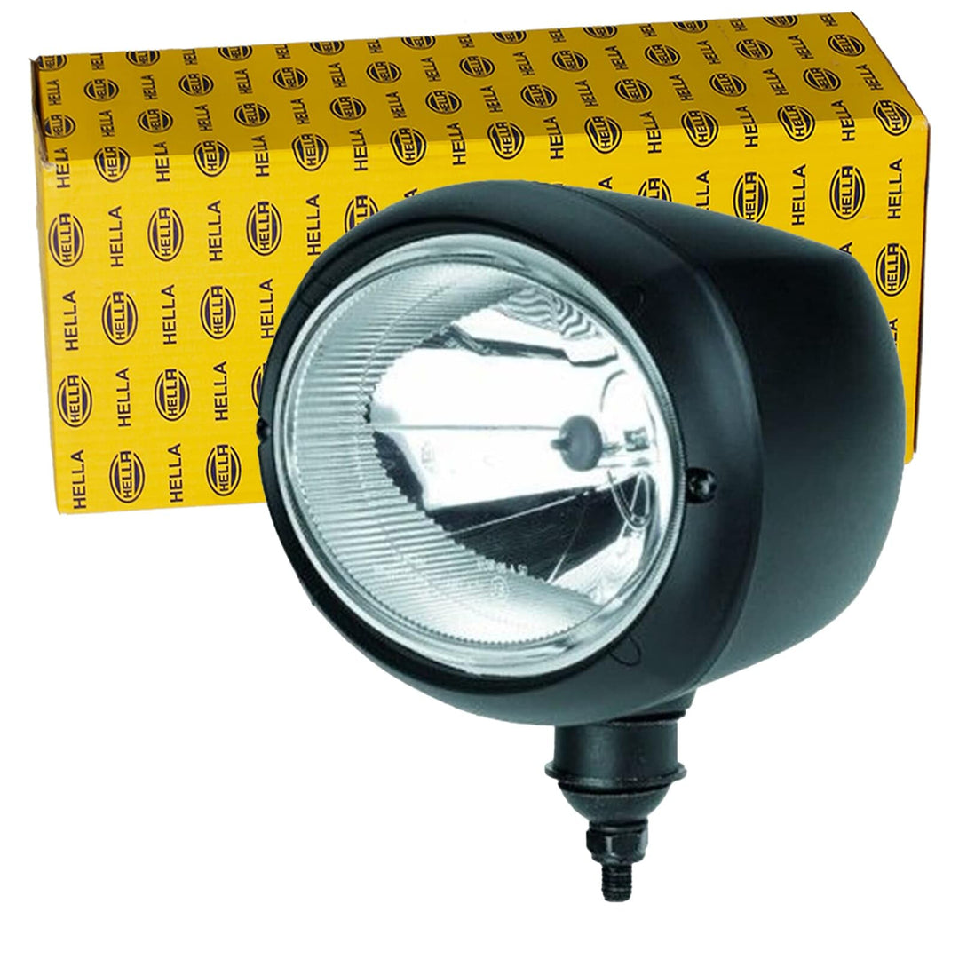 HELLA - Halogen-Hauptscheinwerfer - Oval 120 - 12V - oval - Referenzzahl: 12.5 - Anbau - glasklare S