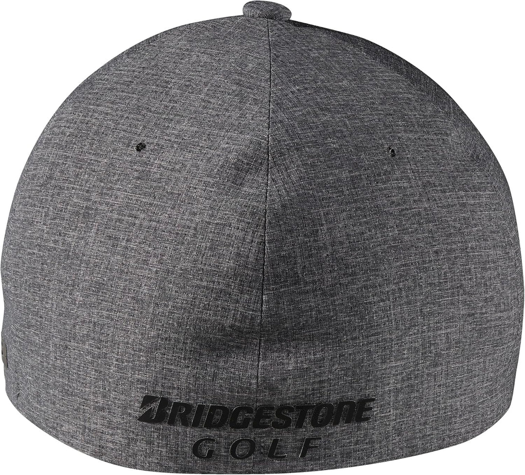 Bridgestone Golf Unisex Tour B Delta Fitted Cap Baseballkappe S Melange Blue, S Melange Blue