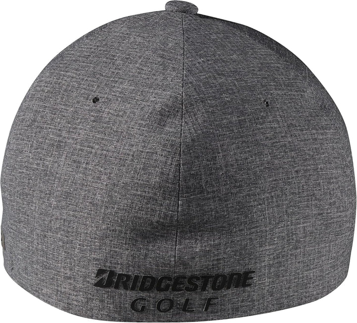 Bridgestone Golf Unisex Tour B Delta Fitted Cap Baseballkappe S Melange Blue, S Melange Blue