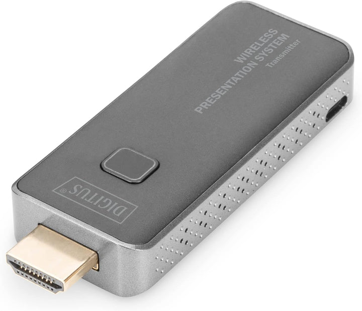DIGITUS Click & Present Mini – HDMI-Transmitter – Für Kabelloses Präsentationssystem – Kein Treiber