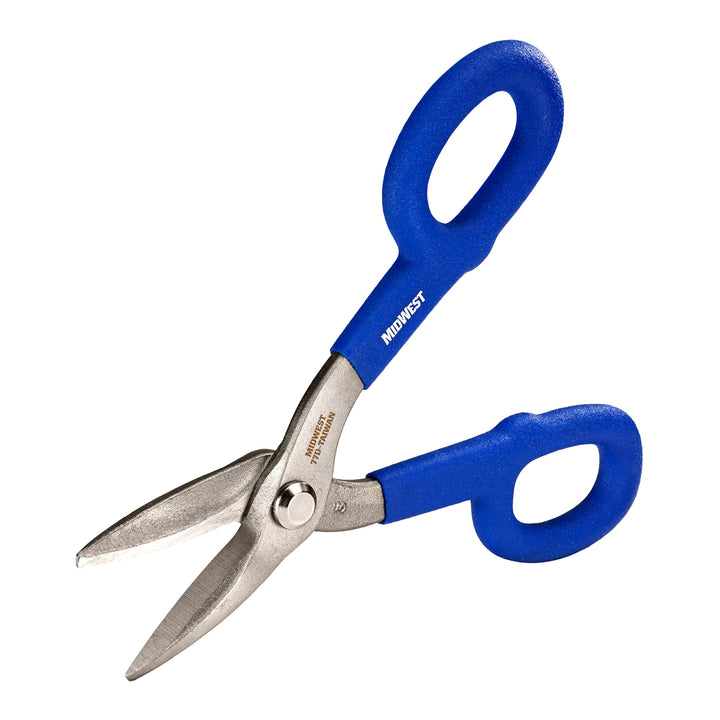 Midwest Werkzeug und Besteck Snips Mütze mit gebogenem Klempner Snip, MWT-77D 7-Inch, 7-Inch