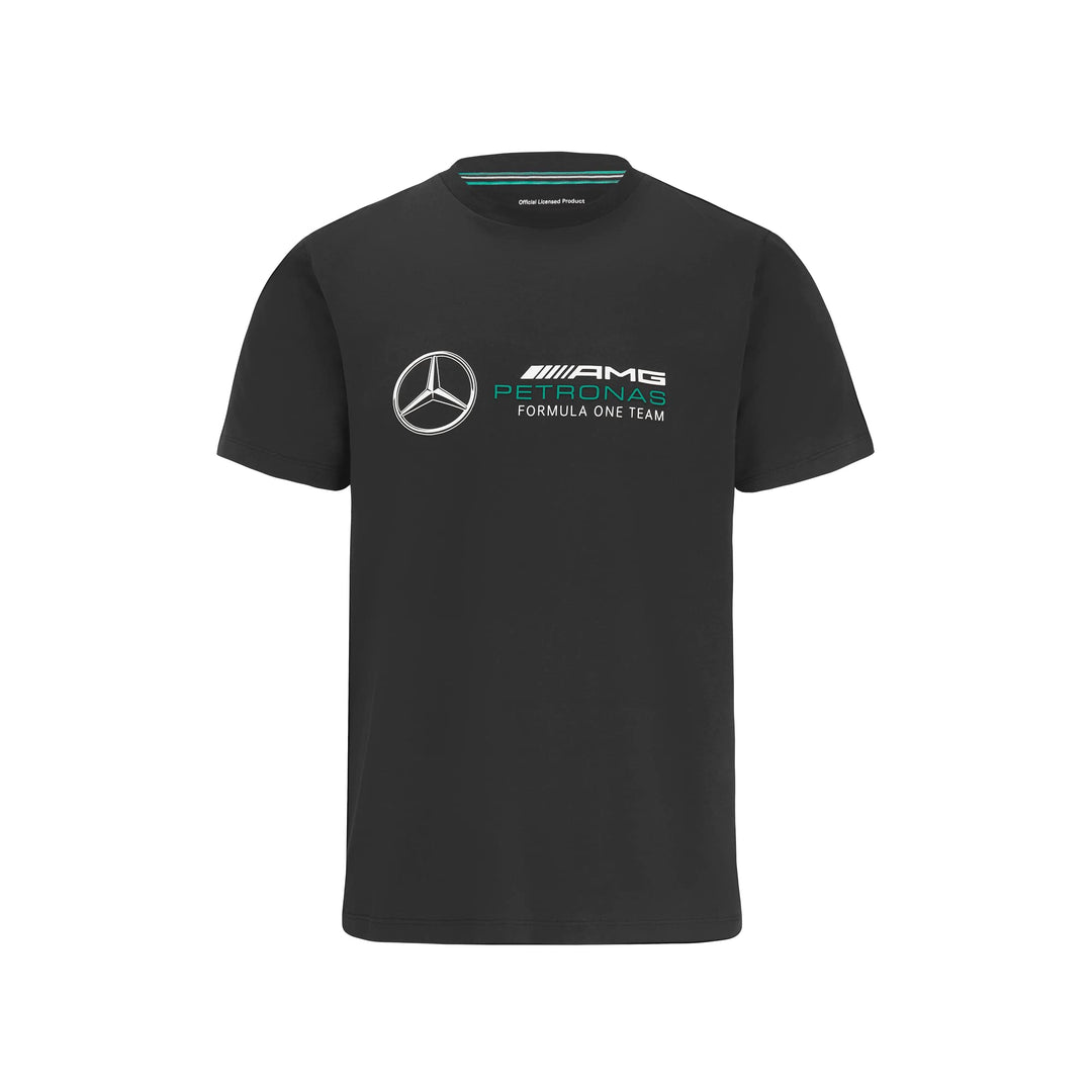 Mercedes AMG Petronas Formel 1 Team - Offizieller Formel 1 Merchandise - Grosses Logo T-Shirt XXS Sc