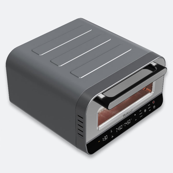 Pizzaofen Elektrisch Mit Pizzastein Für Backofen & Pizzaschieber - 450°C Elektrischer Pizza Ofen - E