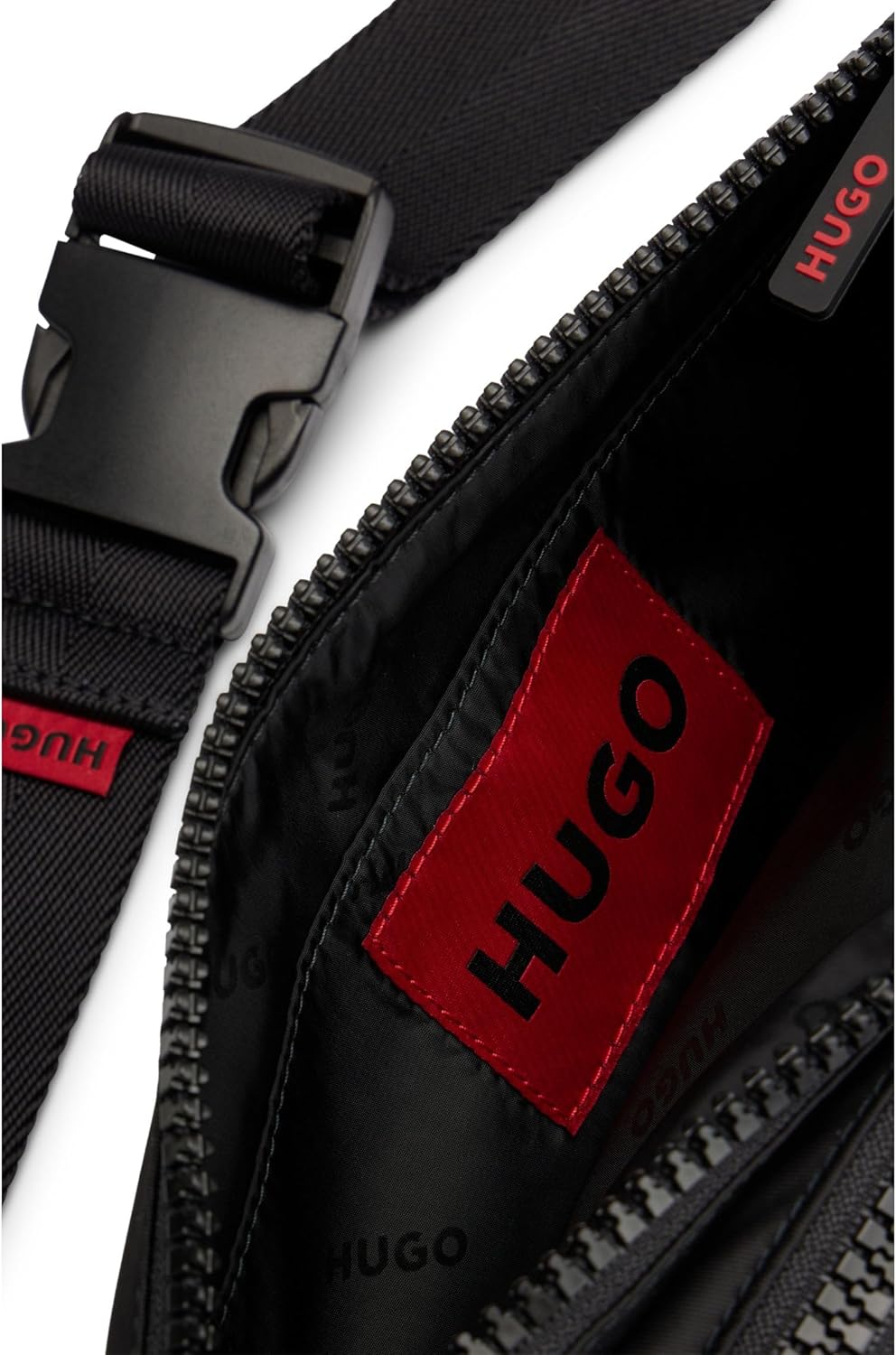 HUGO Ethon 2.0N_Bumbag N Herren Belt Bag, Black2 Einheitsgrösse Black2, Einheitsgrösse Black2