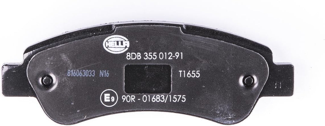 HELLA PAGID 8DB 355 012-911 Bremsbelagsatz - T1655 - Dicke/Stärke: 18.8mm - Bremssystem: Bosch - nic