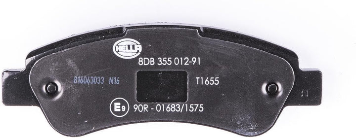 HELLA PAGID 8DB 355 012-911 Bremsbelagsatz - T1655 - Dicke/Stärke: 18.8mm - Bremssystem: Bosch - nic